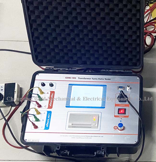 Transformer Turns Ratio Test Set Conjunto de testes de proporção do transformador