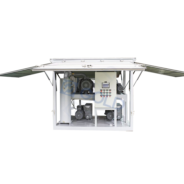 Unidade de bombeamento a vácuo da série ZJ, unidade de bombeamento de ar a vácuo, equipamento de secagem a vácuo para transformador