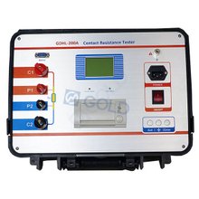 GDHL 100A, 200A, 400A Testador de resistência ao disjuntor do circuito, testador de resistor de anel