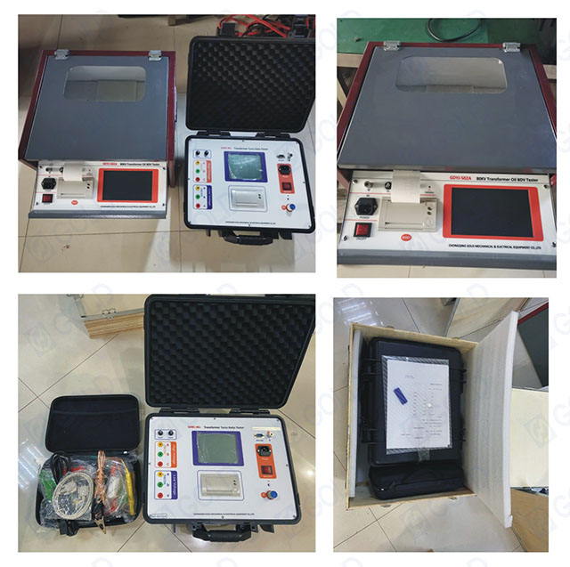 Gdyj-502A 80KV Transformer Tester BDV BDV e GDBC-901 TTR tester pronto para embarque